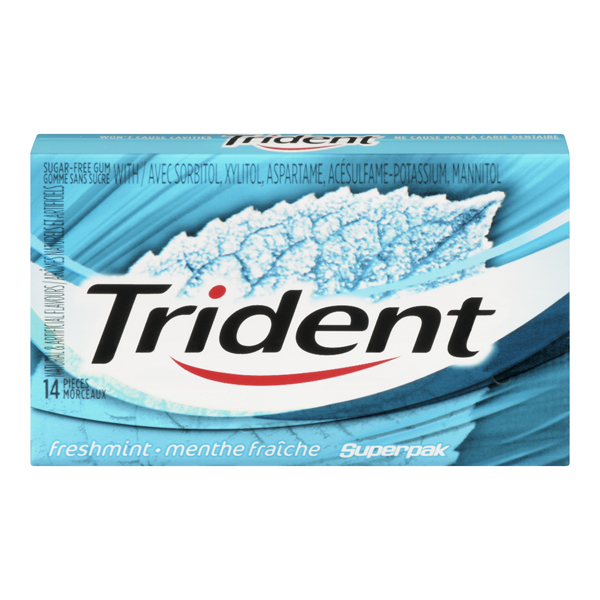 TRIDENT SUPERPAK FRESHMINT