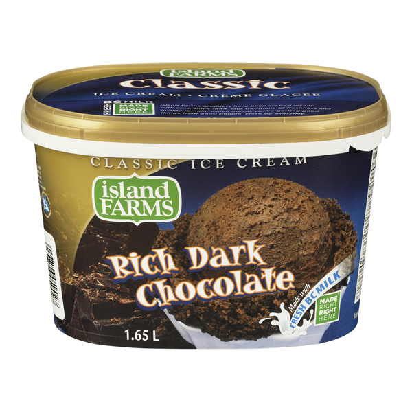 ISLAND FARMS CLASSIC ICE CREAM RICH DARK CHOCOLATE
