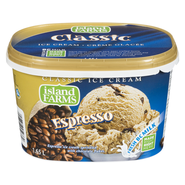 ISLAND FARMS CLASSIC ICE CREAM ESPRESSO