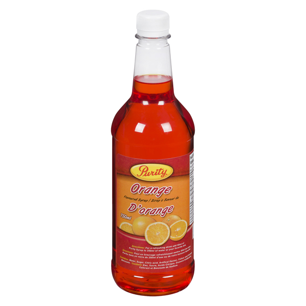 PURITY ORANGE SYRUP