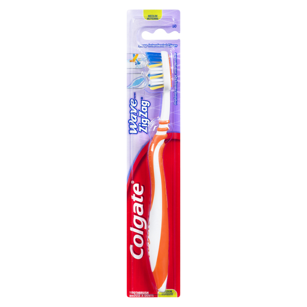 COLGATE ULTRA FIT ZIG ZAG TOOTHBRUSH MED