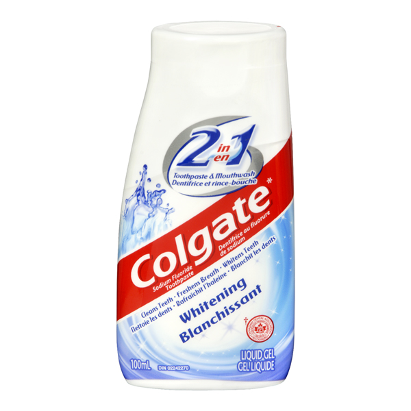 COLGATE TOOTHPASTE 2 IN 1 WHITENING