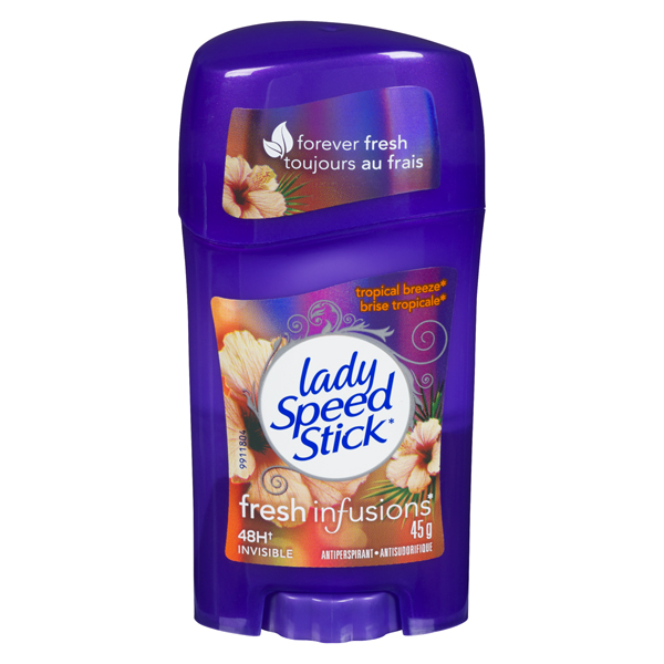 LADY SPEED STICK FRESH INFUSIONS TROPICAL BREEZE