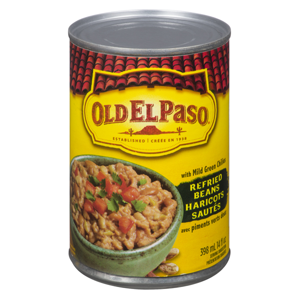 OLD EL PASO REFRIED BEANS W/CHILIES