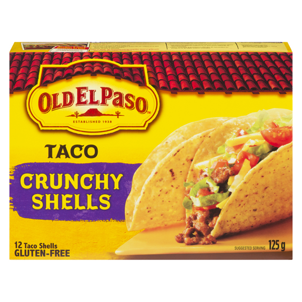 OLD EL PASO CRUNCHY TACO SHELLS
