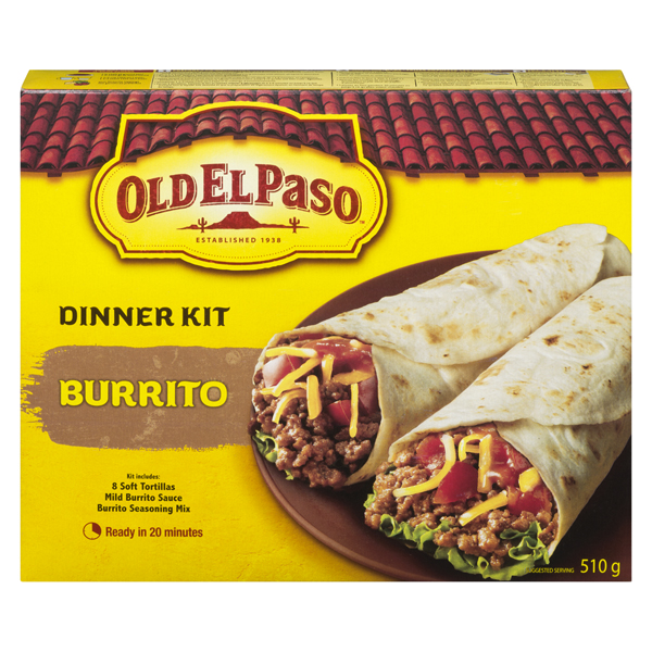 OLD EL PASO BURRITO KIT