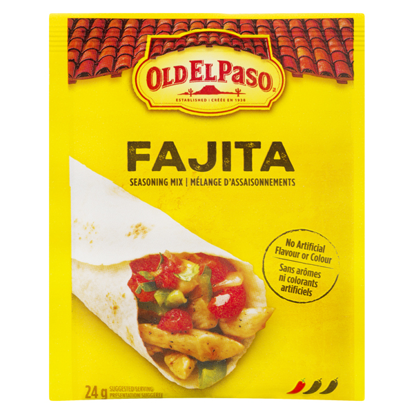 OLD EL PASO FAJITA SEASONING