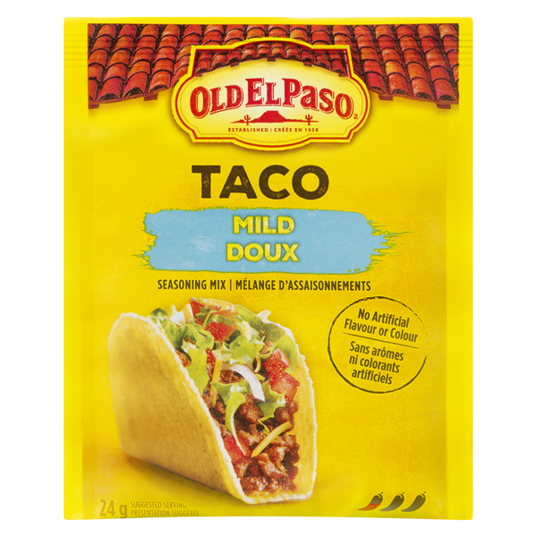 OLD EL PASO MILD TACO SEASONING