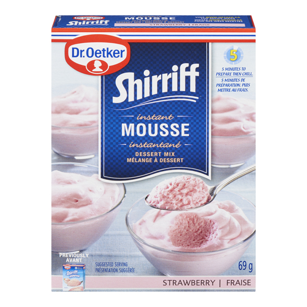 DR OETKER MOUSSE STRAWBERRY