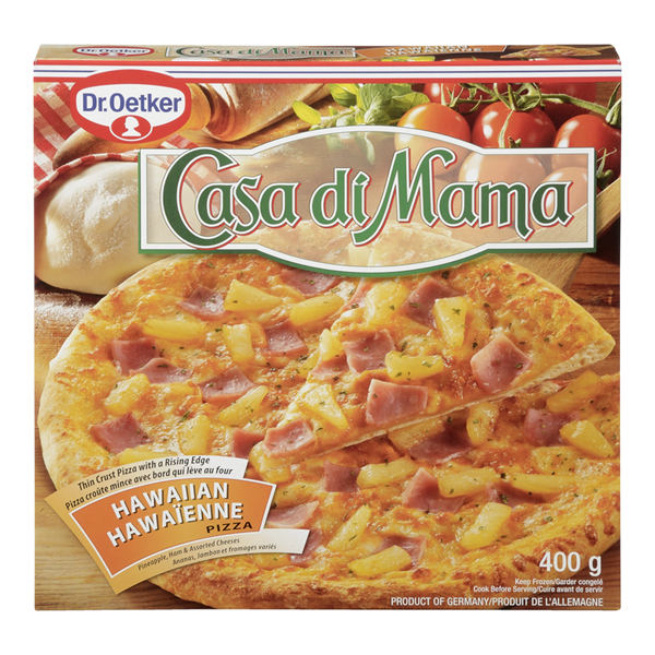 DR OETKER CASA DI MAMA PIZZA HAWAIIAN