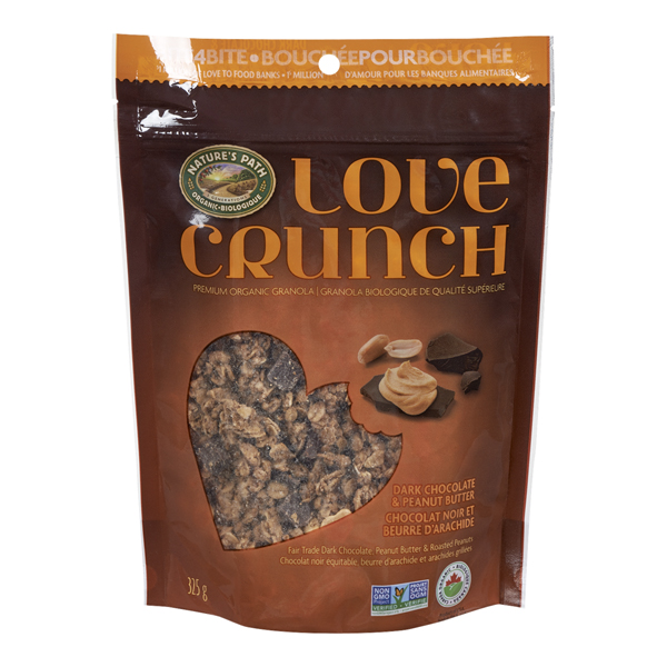 NATURES PATH LOVE CRUNCH ORG DARK CHOCOLATE & PEANUT BUTTER