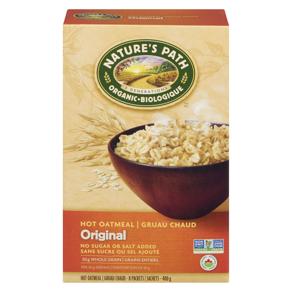 NATURES PATH ORGANIC INSTANT OATMEAL ORIGINAL