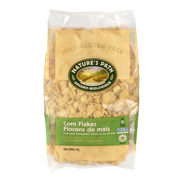 NATURES PATH ORGANIC FRUIT JUICE CORN FLAKES