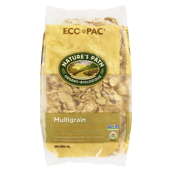 NATURES PATH ORGANIC MULTIGRAIN OAT BRAN FLAKES