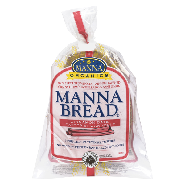 MIGHTY MANNA ORGANIC BREAD CINNAMON DATE