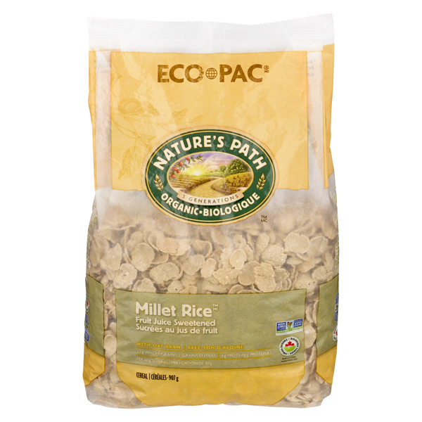 NATURES PATH ORGANIC MILLET RICE FLAKES