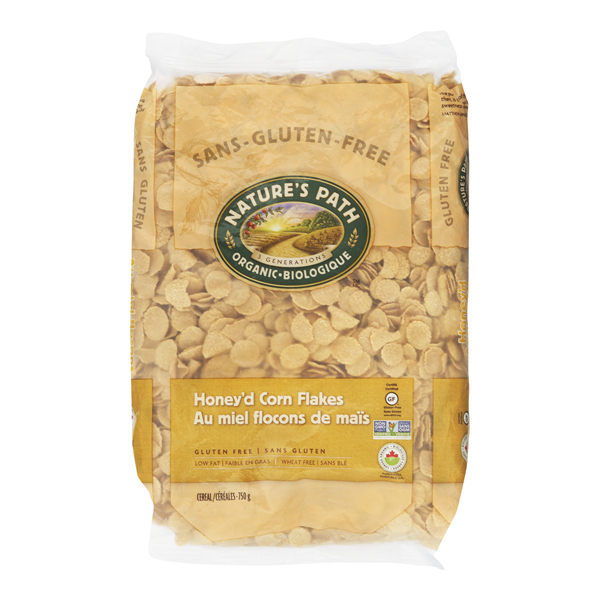 NATURES PATH ORGANIC HONEY'D CORN FLAKES