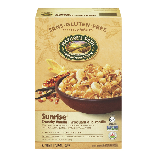 NATURES PATH ORGANIC SUNRISE CRUNCHY VANILLA