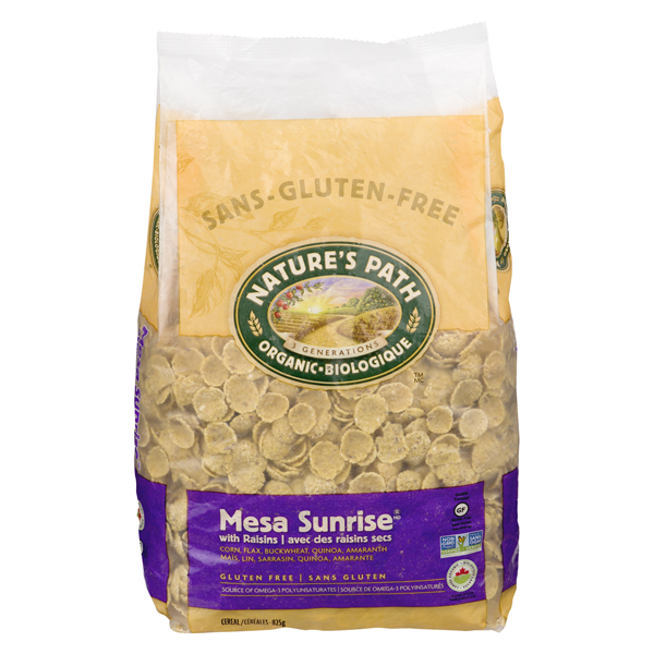NATURES PATH ORGANIC MESA SUNRISE WITH RAISINS