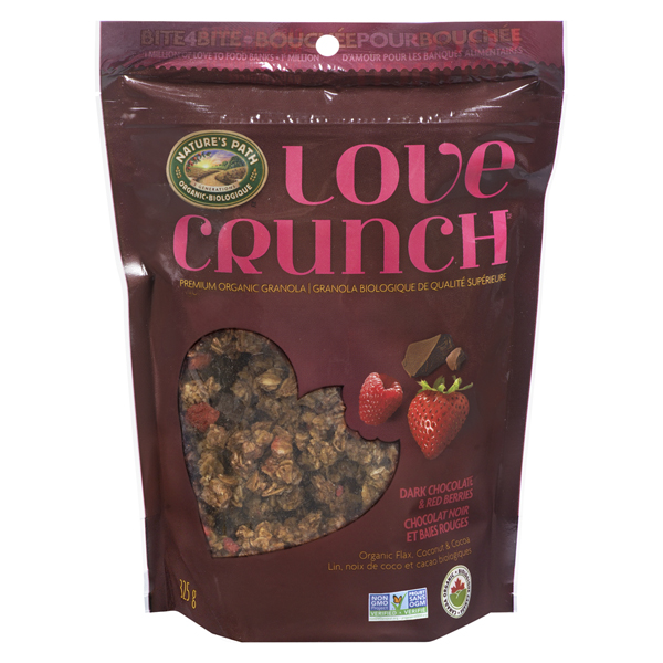 NATURES PATH LOVE CRUNCH ORG DARK CHOCOLATE & RED BERRIES