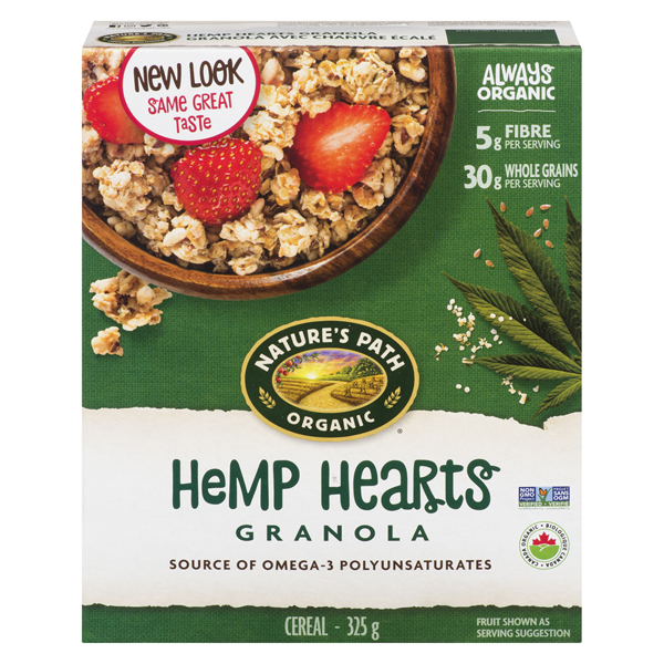 NATURES PATH ORGANIC HEMP HEARTS GRANOLA
