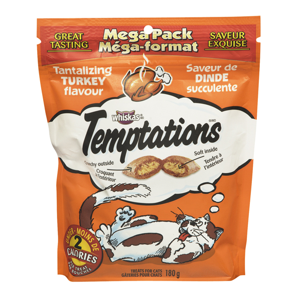 WHISKAS TEMPTATIONS TURKEY CAT TREATS