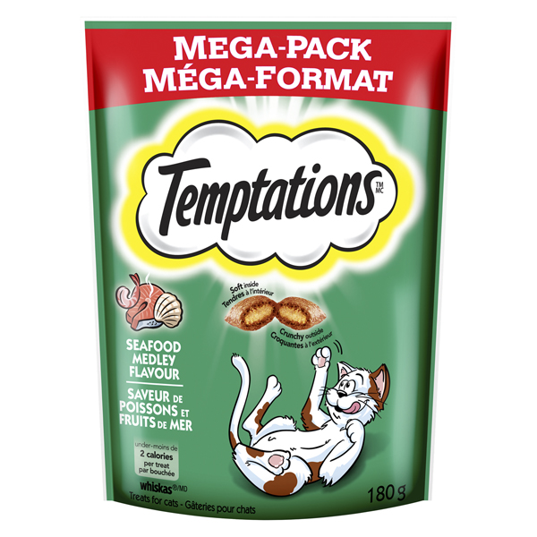 WHISKAS TEMPTATIONS SEAFOOD MEDLEY