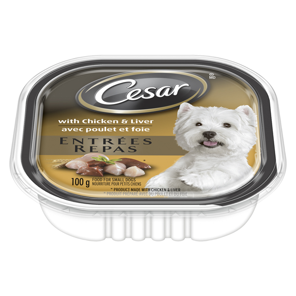CESAR CHICKEN & LIVER RECIPE DOG FOOD