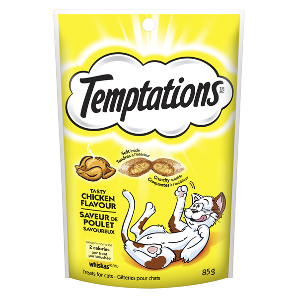 WHISKAS TEMPTATIONS CHICKEN CAT TREATS