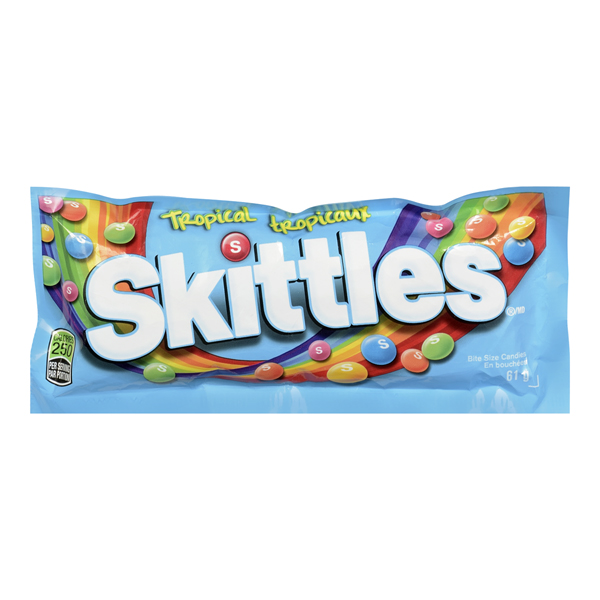 SKITTLES TANGY TROPICAL