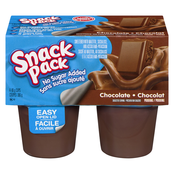 SNACK PACK PUDDING NSA CHOCOLATE