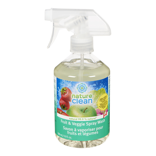 NATURE CLEAN FRUIT & VEGGIE SPRAY WASH