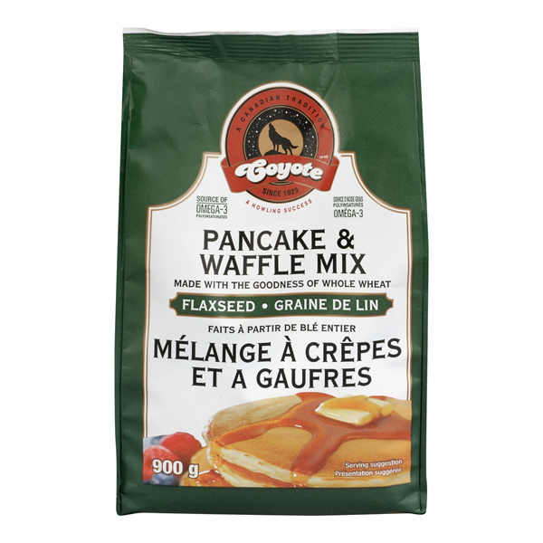 COYOTE FLAXSEED PANCAKE & WAFFLE MIX