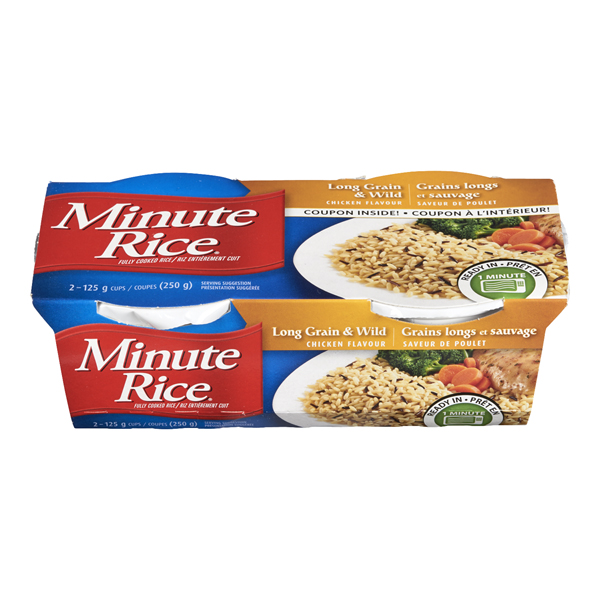 MINUTE RICE RTS LONG GRAIN CHICKEN 250g