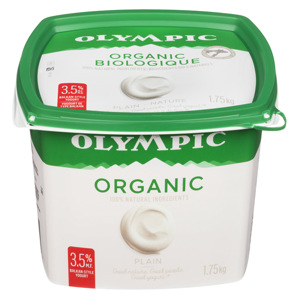 OLYMPIC ORGANIC YOGURT ORIGINAL 3.5%