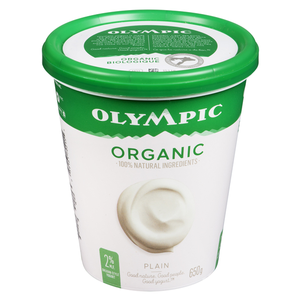 OLYMPIC ORGANIC YOGURT 2% PLAIN