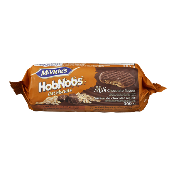 MCVITIES HOB NOBS MILK CHOCOLATE