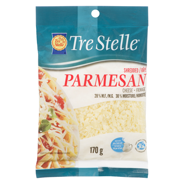 TRE STELLE PARMESAN SHREDDED