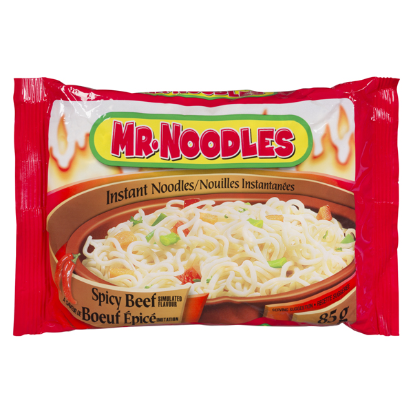 MR NOODLES SPICY BEEF