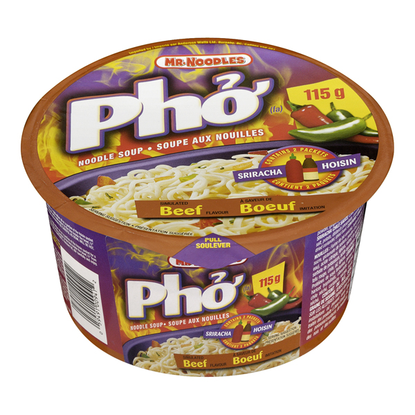 MR NOODLES PHO BEEF NOODLE SOUP BOWL
