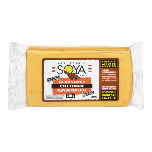 OKANAGANS SOYA CHEDDAR FLAVOURED LOAF
