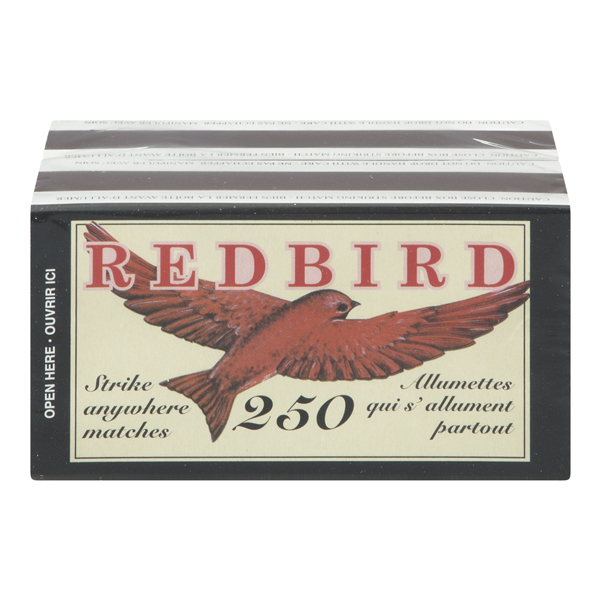 EDDY REDBIRD WOODEN MATCHES