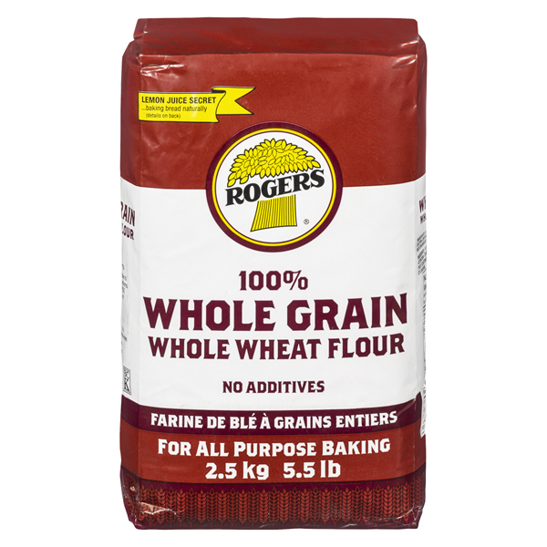 ROGERS FLOUR 100% WHOLE GRAIN WHOLE WHEAT