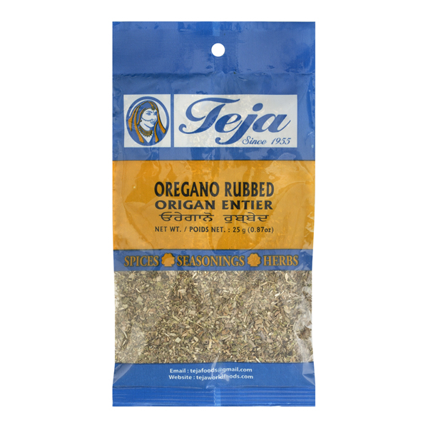 TEJA OREGANO RUBBED