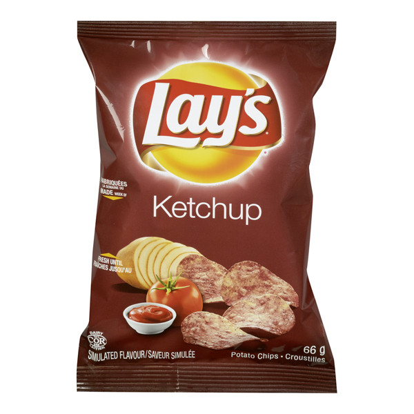 LAYS CHIPS KETCHUP