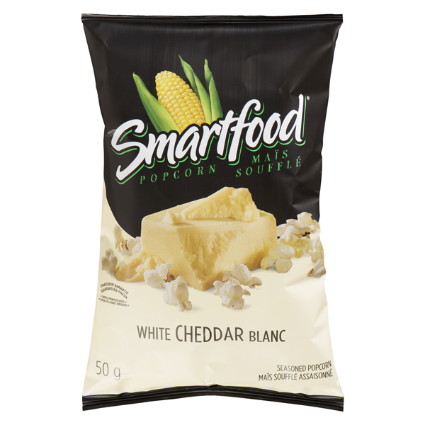 SMARTFOOD POPCORN WHITE CHEDDAR