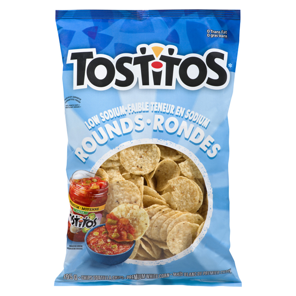 TOSTITOS LOW SODIUM ROUNDS