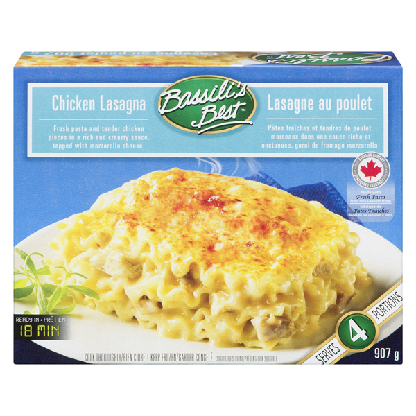 BASSILIS BEST CHICKEN LASAGNA