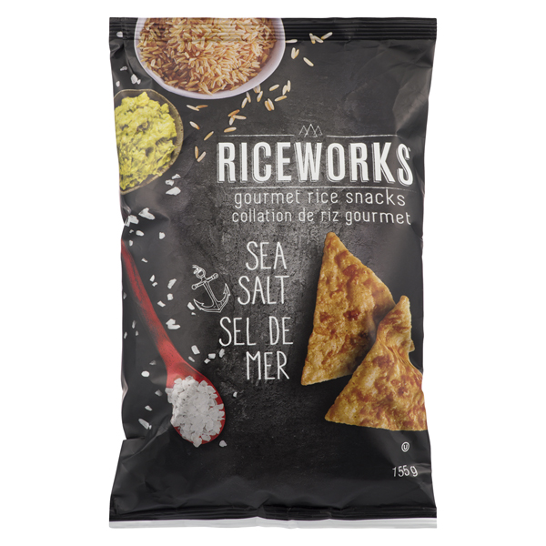 RICE WORKS SEA SALT CHIPS