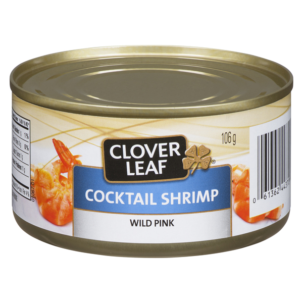 CLOVER LEAF COCKTAIL SHRIMP WILD PINK